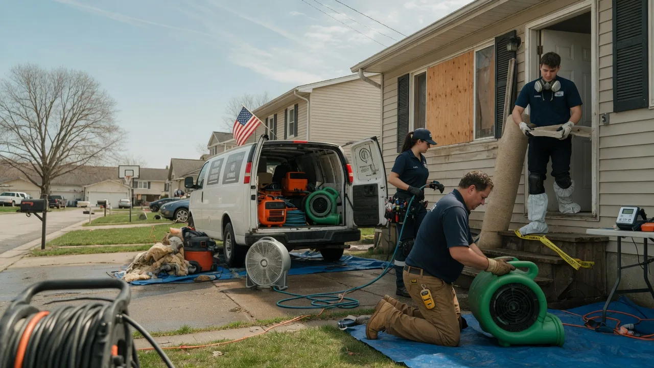Water Damage Restoration in North East, PA near me
